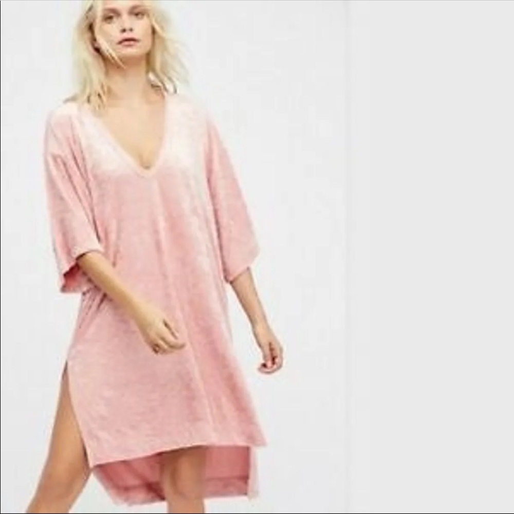 Free People Velvety Minidress/Tunic NWT - Picture 4 of 7